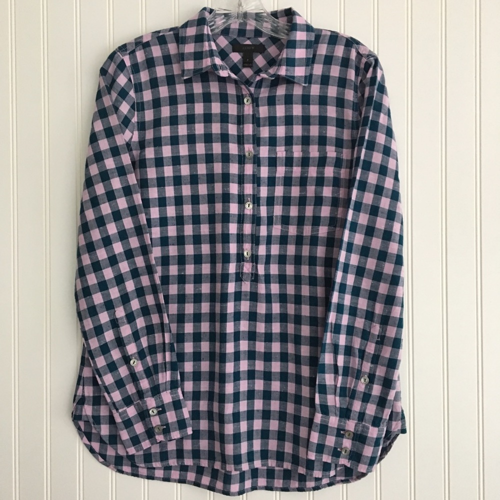 J. Crew 1/2 button-down top SIZE 2